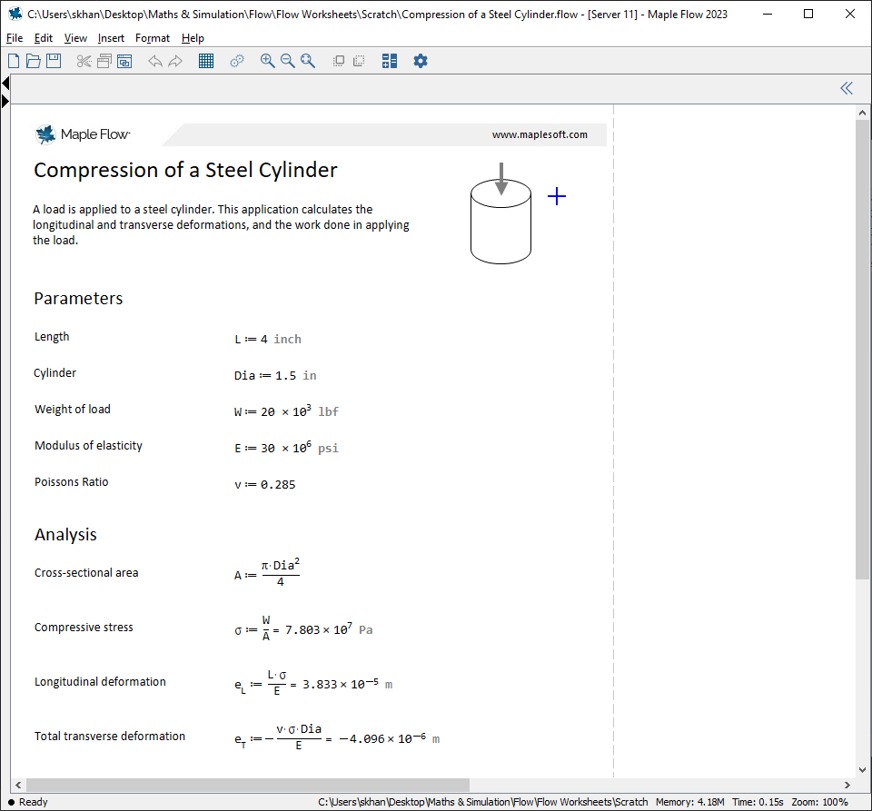 Engineering software solutions from Maplesoft